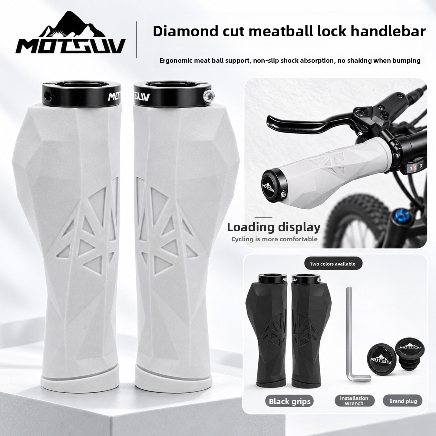 Commuter Bike Lock - Capa de Guidão TPE para Bicicleta