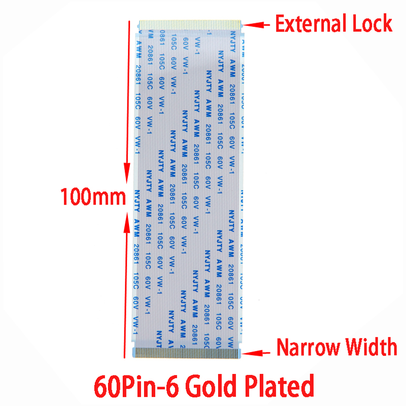 Cable Lock Flexible - Cabo FFC de Largura Estreita com