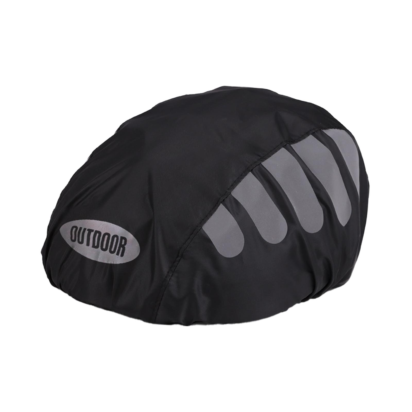 Cycling Commute In Rain - Capa de Chuva para Capacete de