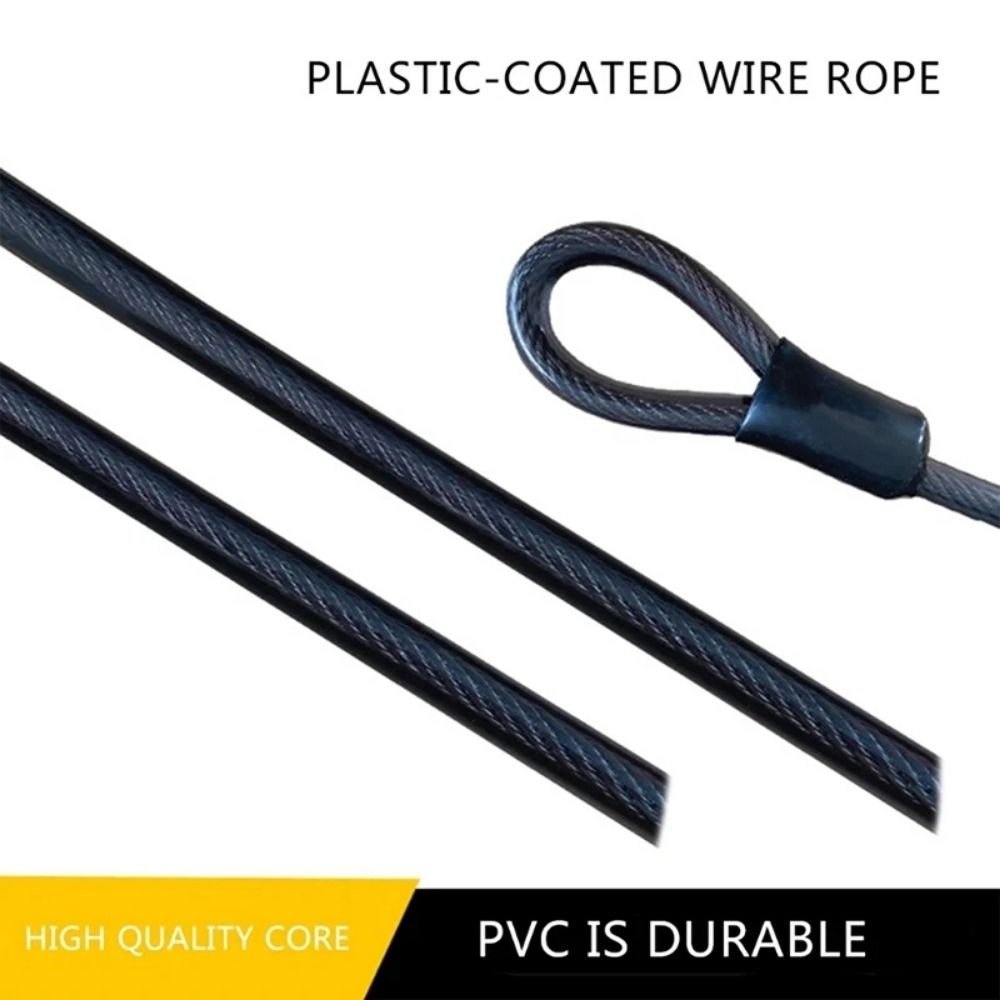Cabo de Bloqueio Antifurto par - Cable Lock Flexible avaliação e preço