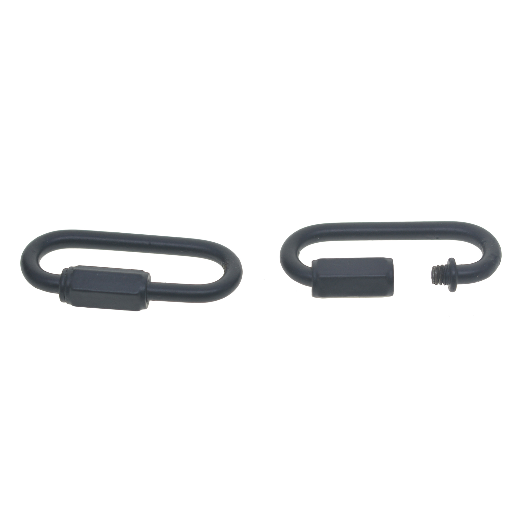 2 Peças Mosquetão de Aço Preto - Chain Lock Combination avaliação e preço