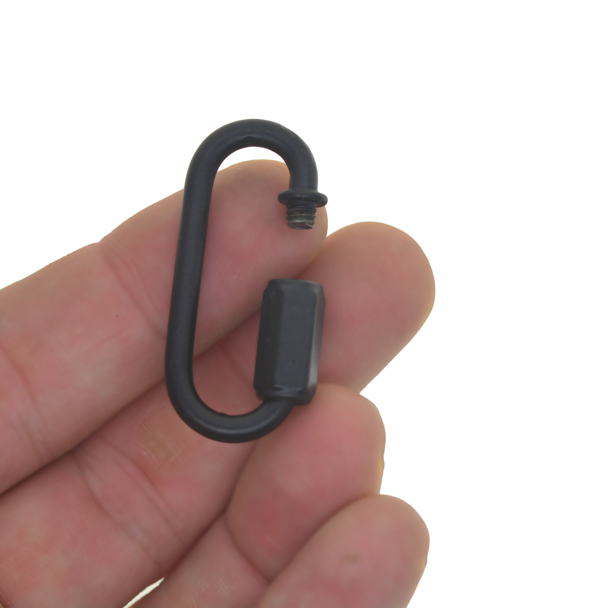 2 Peças Mosquetão de Aço Preto - Chain Lock Combination avaliação e preço