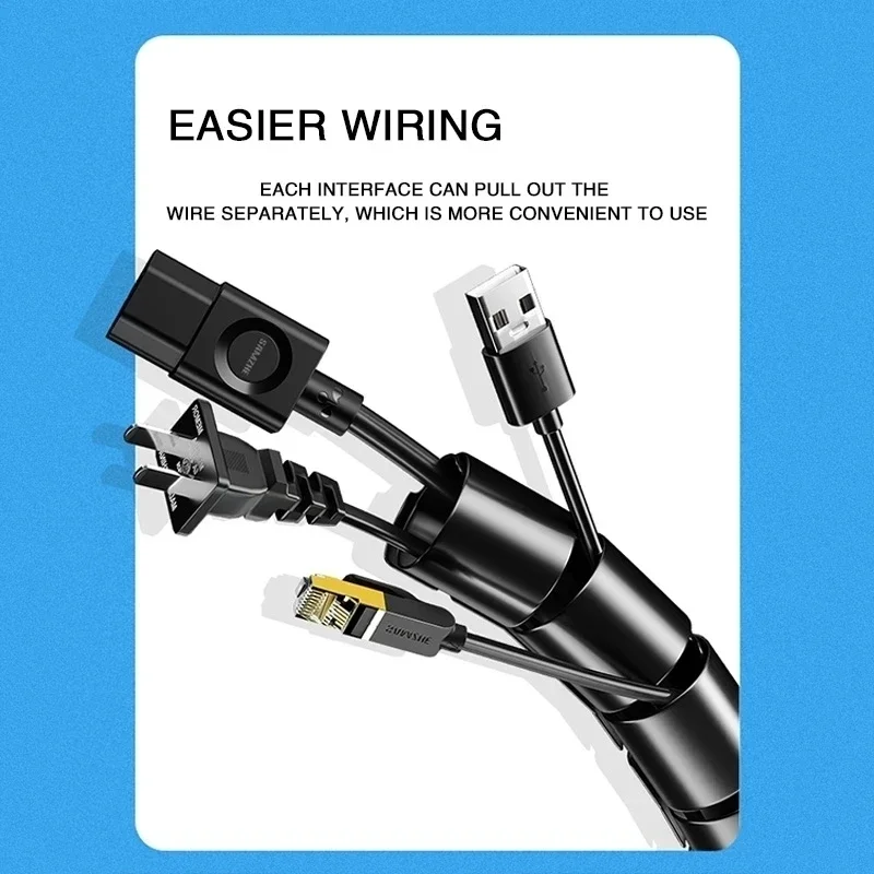 Protetor de fio de cabo preto  - Cable Lock Flexible avaliação e preço