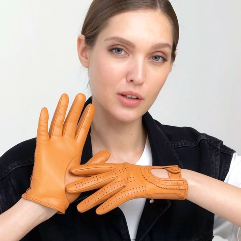 Luvas de couro femininas elega - Cycling Commute Essentials avaliação e preço