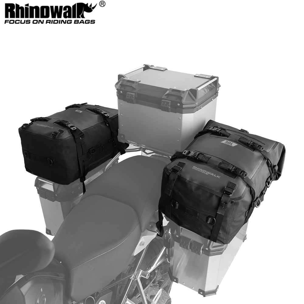 Rhinowalk motocicleta caixa su - Panniers Waterproof Rear avaliação e preço